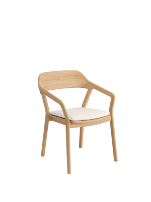 Cushion for Luton Armchair Linum/seams Linum